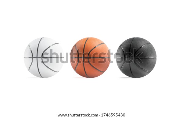 Download Blank Black White Brown Basketball Ball Stock Illustration 1746595430