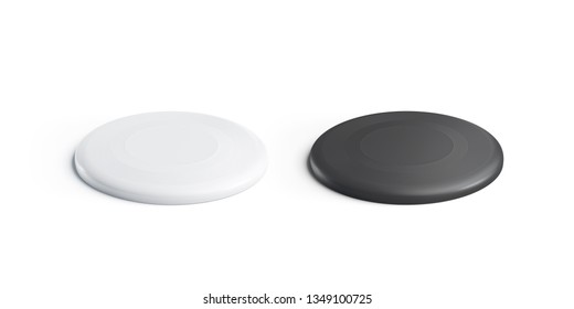 Blank Black White Plastic Frisbee Mockup 库存插图 1349100725 | Shutterstock