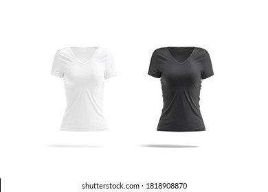 888 Blank black t shirt v neck mockup Images, Stock Photos & Vectors ...