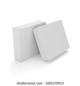 Blank Box Product 3d Render Stock Illustration 1005270913 