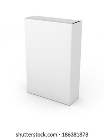 Blank Packaging Paper Box Isolated On Stock Illustration 256967431 ...