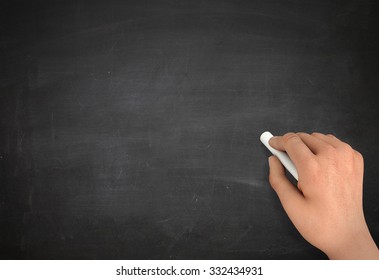 Blank Chalkboard Stock Illustration 332434931 | Shutterstock