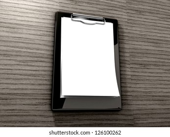 Blank clipboard