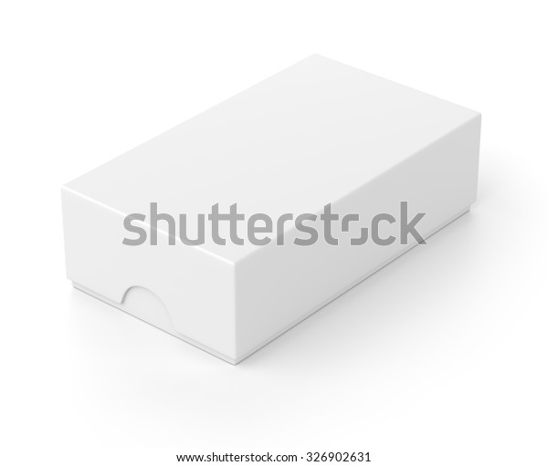 Blank Closed Box Package Mobile Phone Stock Illustration 326902631 ...