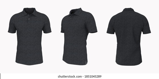 373 Dark grey polo shirt Images, Stock Photos & Vectors | Shutterstock