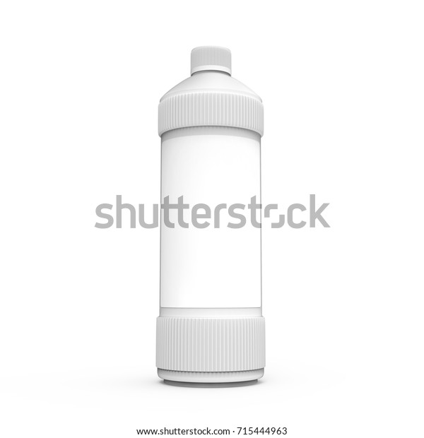 Download Blank Detergent Bottle Mockup Drain Cleaner Stock Illustration 715444963