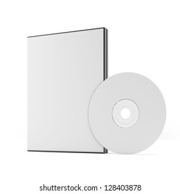 Blank DVD Case And Disc