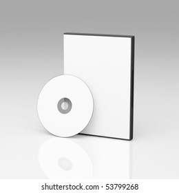 Blank DVD Case And Disc