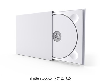 Blank DVD Case And Disc