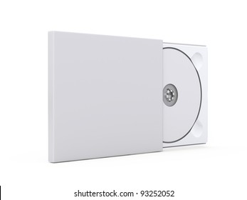 Blank DVD case and disc