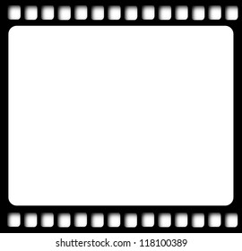 Blank Film Strip Isolated Stock Illustration 118100389 | Shutterstock