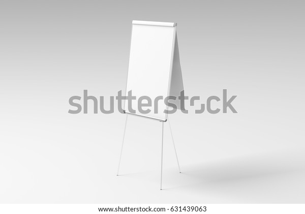 Blank Flip Chart Standing Isolated On Stock Illustration 631439063 Shutterstock 2346