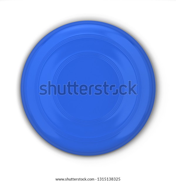 Download Blank Frisbee Mockup 3d Illustration Isolated Stock Illustration 1315138325