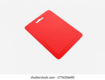 blank gift card for shops. Blank gift card store. A set of gift (discount) cards. 3d illustration