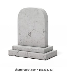 Blank Gravestone