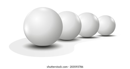 blank lottery balls as metaphor for lottery