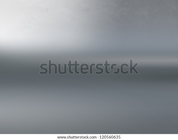 Blank Metallic Studio Background Stock Illustration