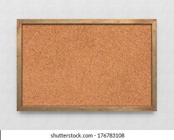 Blank Old Corkboard