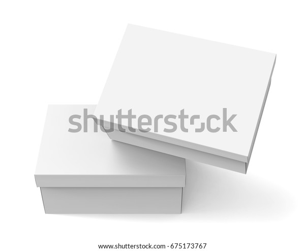 Paper Box Template With Lid from image.shutterstock.com