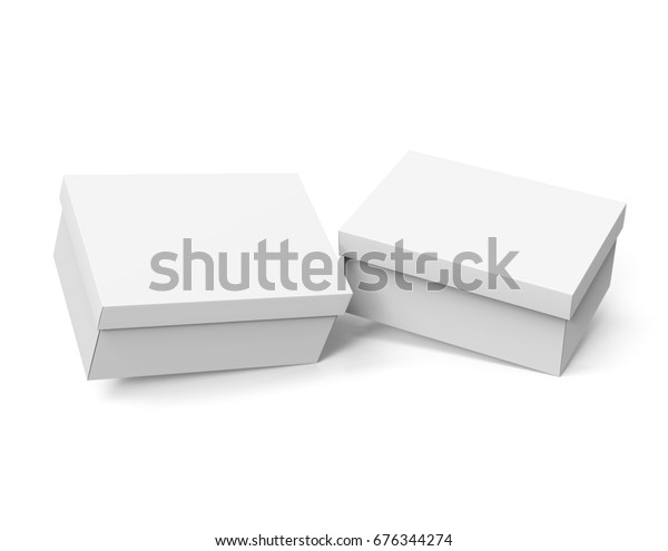 Paper Box Template With Lid from image.shutterstock.com
