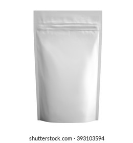 Blank Plastic Bag Snack Packaging Isolated Stock Illustration 393103594 ...