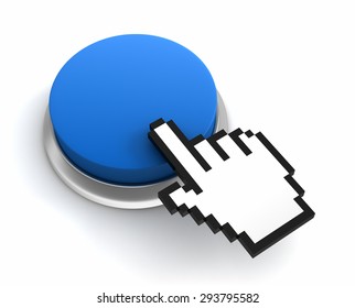 Blank Push Button Stock Illustration 293795582 | Shutterstock