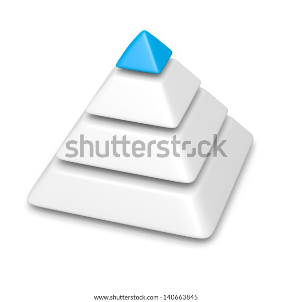 Blank Pyramid 4 Levels Stack Completed Stock Illustration 140663845 Shutterstock