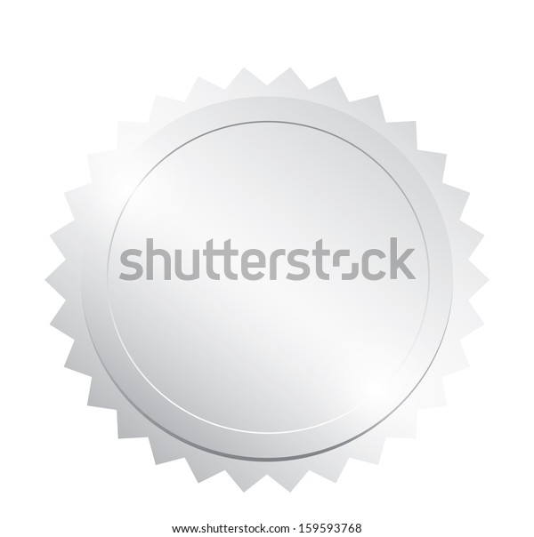 Blank Silver Token Stock Illustration 159593768 | Shutterstock