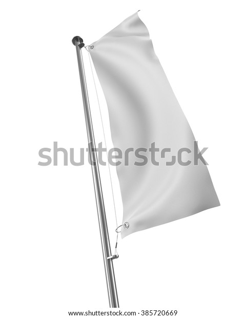 Download Ilustrasi Stok Blank Single Vertical Flag Mockup 385720669