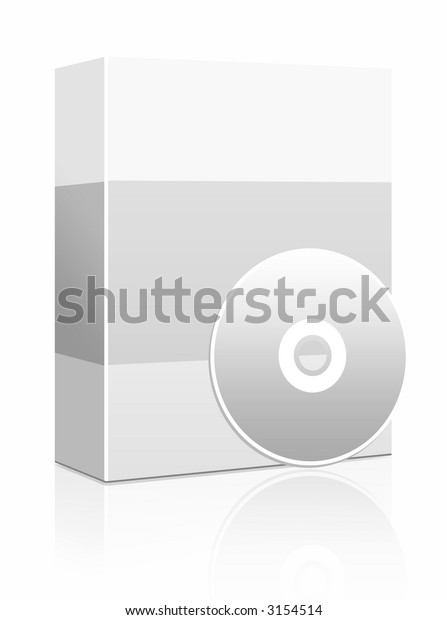 Blank Software Box Stock Illustration 3154514 | Shutterstock