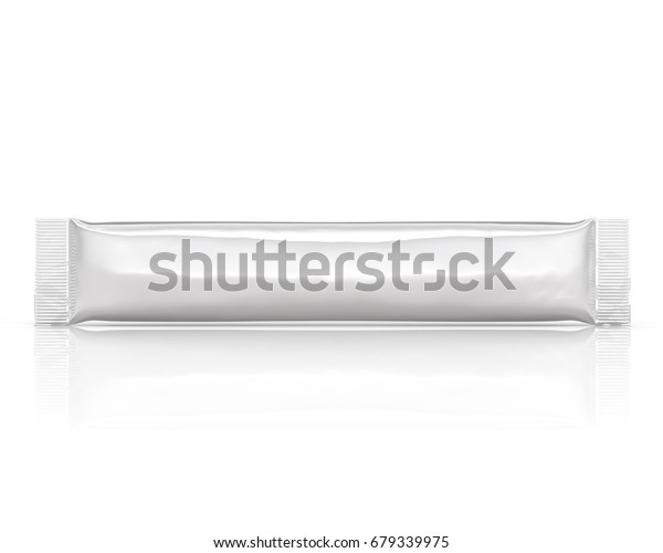 Download Blank Stick Pack Mockup 3d Rendering Stock Illustration ...