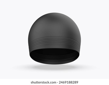 Blank swim cap for branding and mock up, 3d illustration. - Powered by Shutterstock