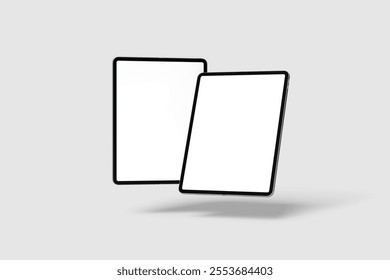 Blank Tablet Pro mock-up for showcase your design to clients