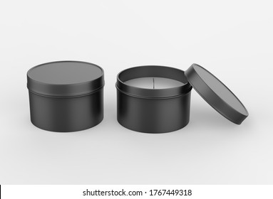Download Candle Tin Isolated Hd Stock Images Shutterstock