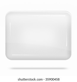 Blank White Board Float