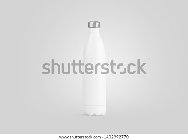 Download Blank White Closed Thermo Sport Bottle Stock Illustration 1402992770