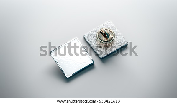 Download Blank White Lapel Pin Mockup Front Stock Illustration ...