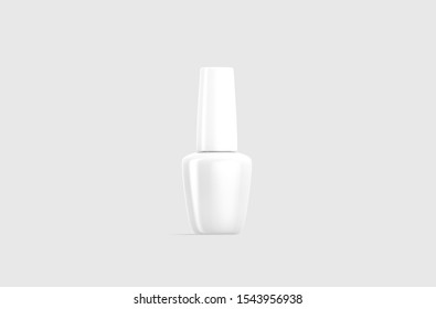 Download Blank White Nail Polish Bottle Mockup Stock Illustration 1543956938