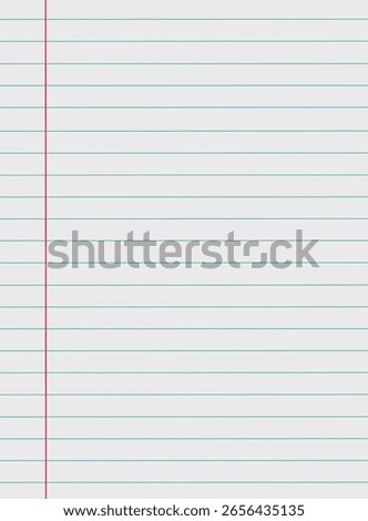 Blank white notepaper design vector
