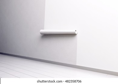 Download Wallpaper Roll Mockup High Res Stock Images Shutterstock
