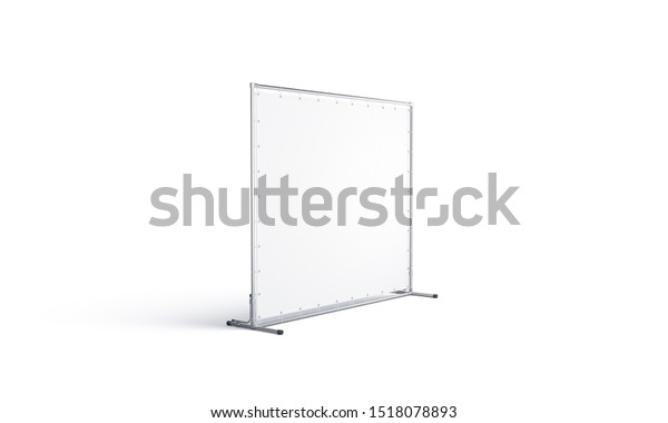 Download Blank White Press Wall Mock Isolated Stock Illustration 1518078893