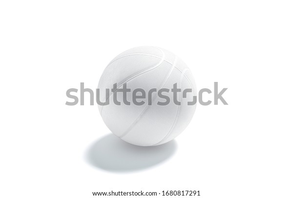 Download Blank White Rubber Basketball Ball Mockup Stock Illustration 1680817291