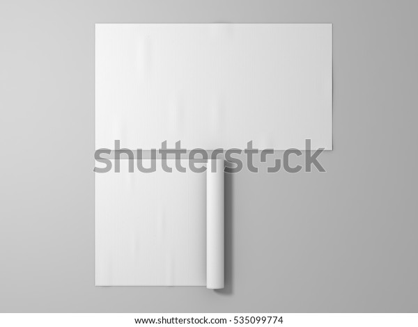 Download Blank White Rubber Sport Mat Mockup Stock Illustration ...