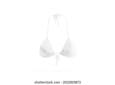 Blank White Woman Bikini Bodice Mockup Stock Illustration 2022003872