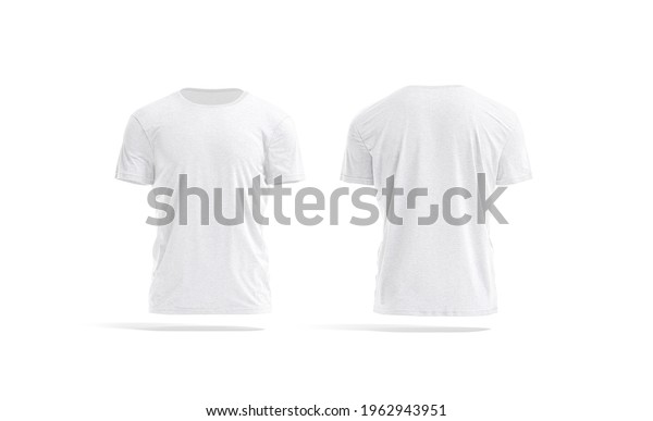 Blank White Wrinkled Tshirt Mockup Front Stock Illustration 1962943951 ...