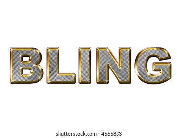 Bling Text, Diamond Sparkle