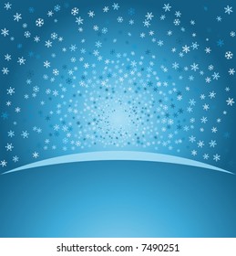 Blizzard Stock Illustration 7490251 | Shutterstock