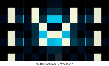 Blocky Pixel Warden Background Texture
