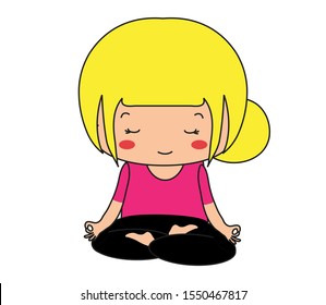 Yoga Cartoon Images, Stock Photos & Vectors | Shutterstock