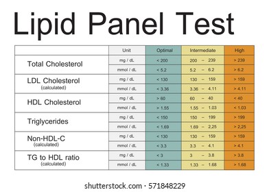 Blood Cholesterol Report Test Healthcare